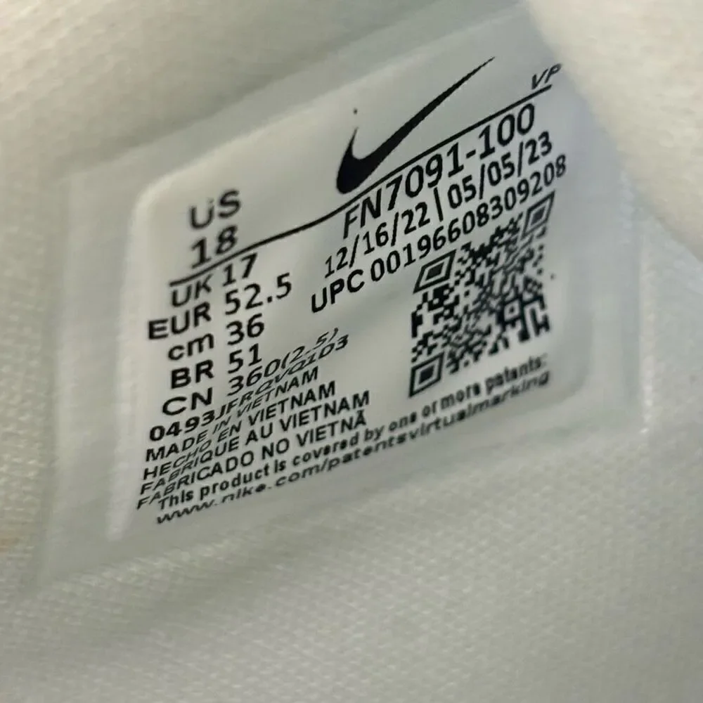 Nike Men’s KD 16 TB Basketball Shoes Sneakers White FN7091-100 size 18